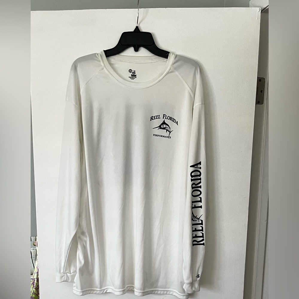 Badger Sport Long Sleeved Florida Fishing Theme Shirt